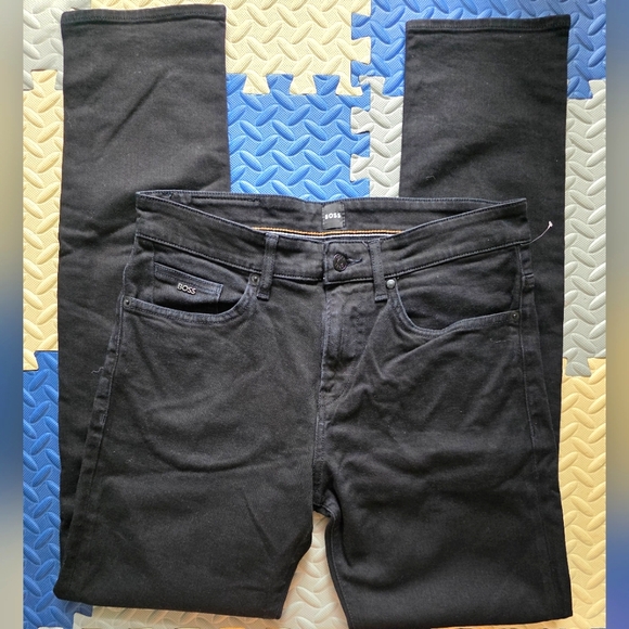 Boss Men's Cotten Blend Delaware Slim Fit Jeans Sz 30x32‎ - Picture 2 of 7